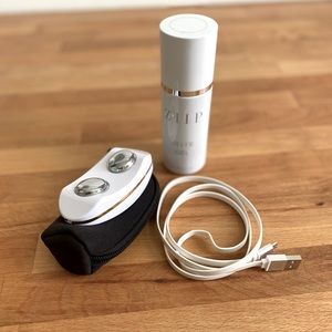 ZIIP OX microcurrent anti aging device and Silver Gel